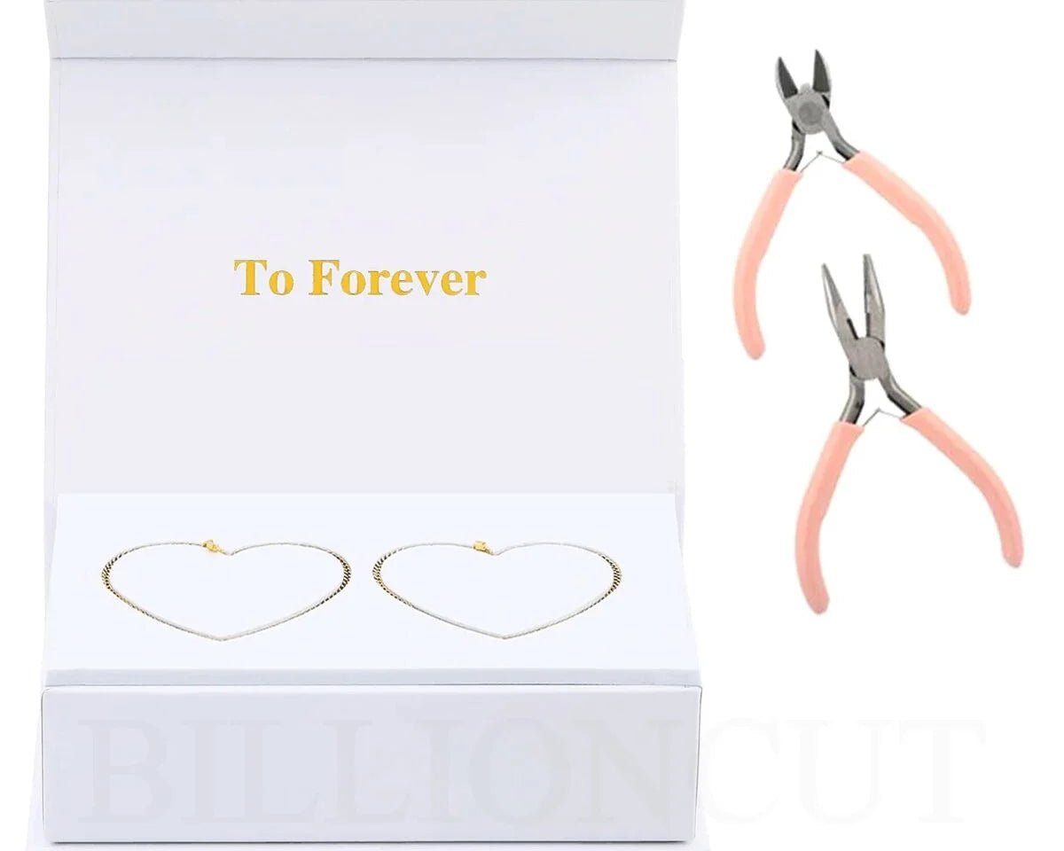 2025 New Couple Jewelry Do It Yourself Fashion Bracelet Permanent Eternal Bracelet Kit Valentine'S Gift for Lover